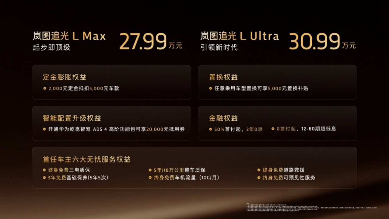 对标德系传统豪华品牌，岚图追光L核心零部件配套供应商一览