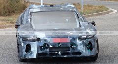 与Lucid合作 阿斯顿·马丁Lagonda谍照曝光