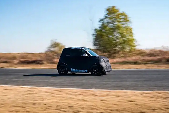 采用双门双座布局 smart精灵#2谍照曝光